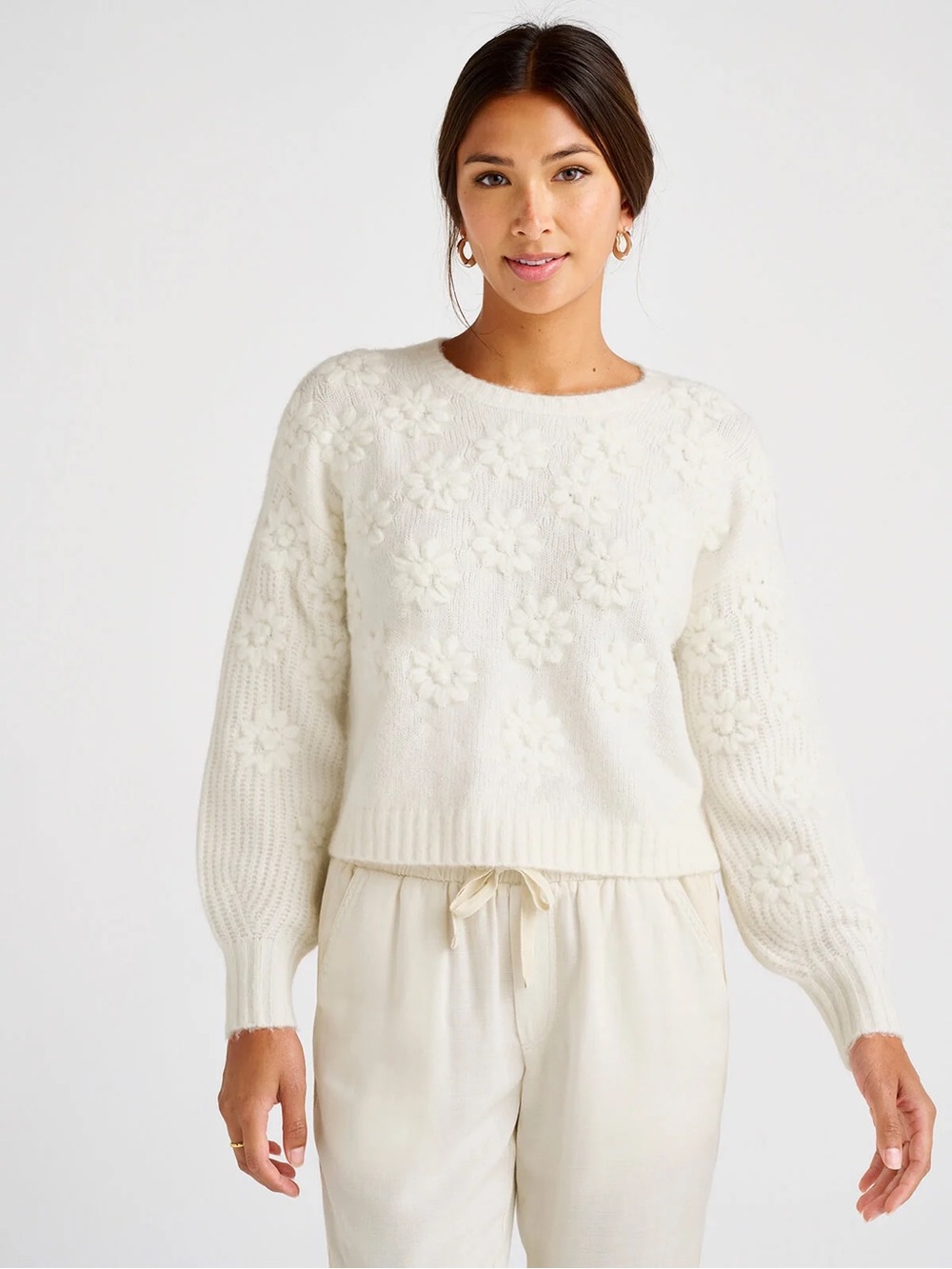 Splendid Floral Margo Sweater